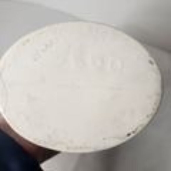 Ceramic Cherub Planter Vase with Gold Accents & Delicate Floral Design - Picture 8 of 8